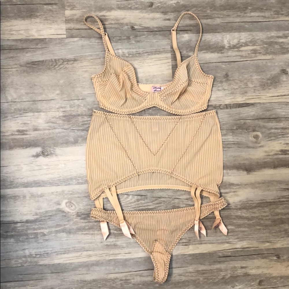 Agent Provocateur invisible stripes